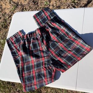 Plaid pants
